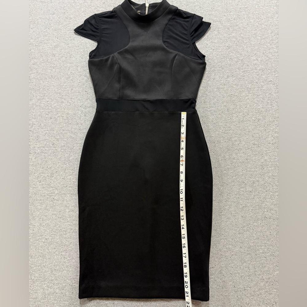 Kardashian Kollection Black Midi Dress